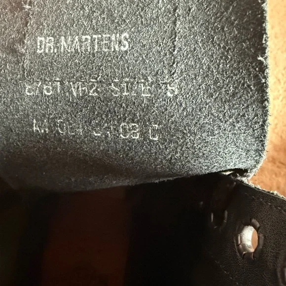 Dr. Martens Steel Toe Boots – Men’s Size 9 / Women’s 10 - Picture 3 of 4